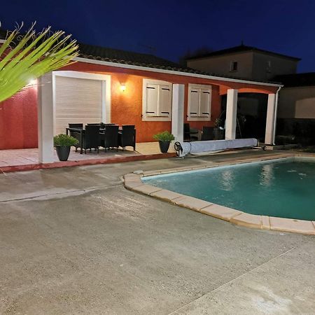 Villa Elegante A Carcassonne Avec Jardin Et Jacuzzi ภายนอก รูปภาพ